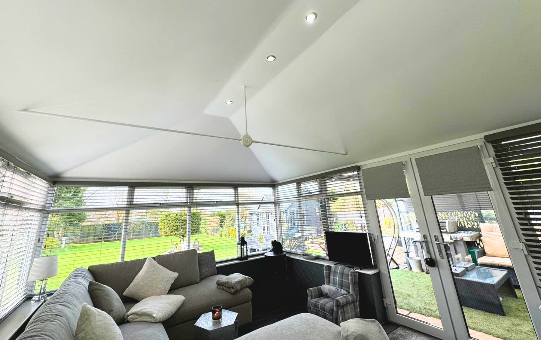 Sagars 365 conservatory roof insulation installation example 12