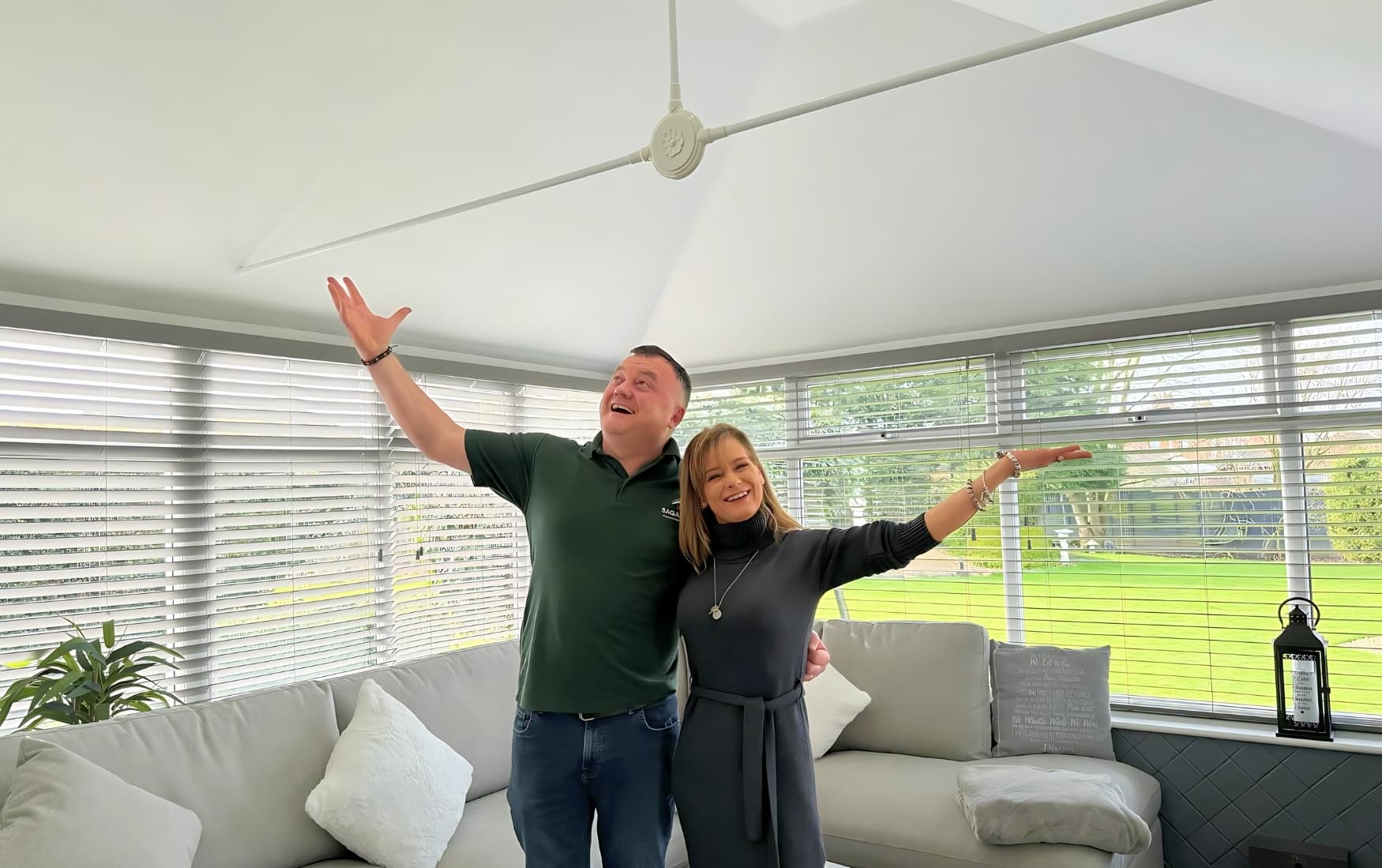 Sagars 365 conservatory roof insulation installation